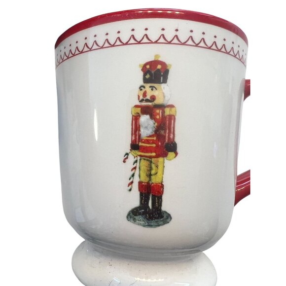 Williams Sonoma Marc Lacaze Icon 2010 Mugs Christmas Discontinued Set of 4 - Picture 4 of 10